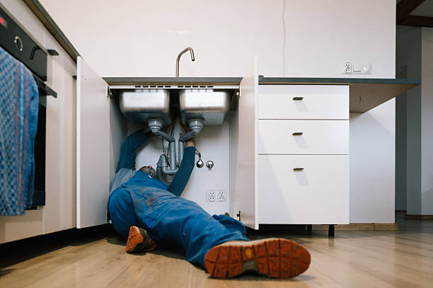 Professional Pipe Repair technician working in Kingston, WA